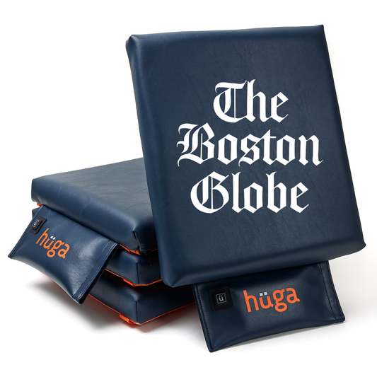 Hüga in Boston Globe