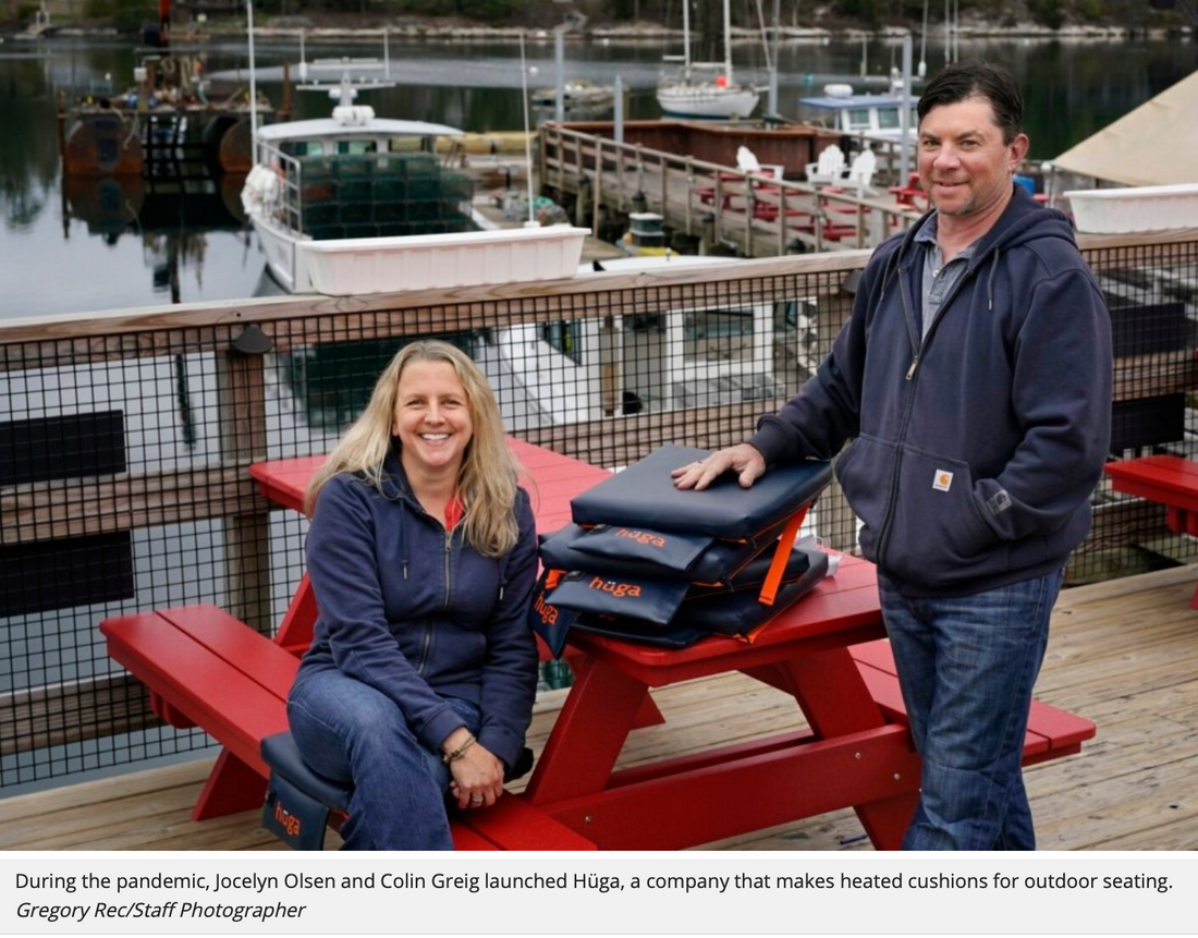 Hüga in the News: Portland Press Herald