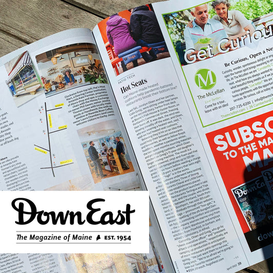 Hüga in the news: Downeast Magazine
