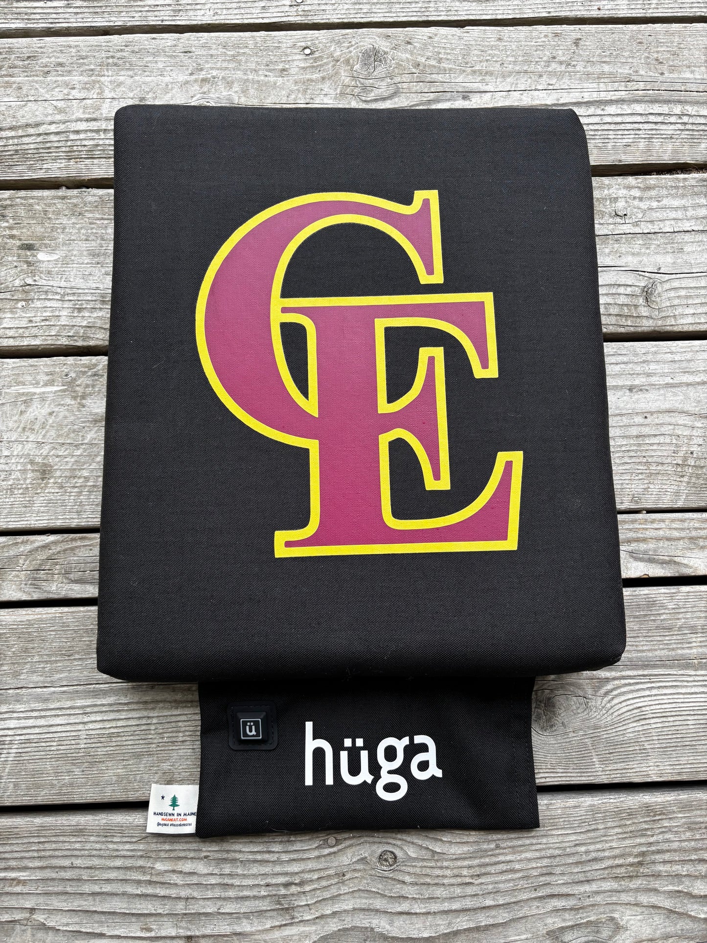 Cape Elizabeth Black Cordura / White Logo