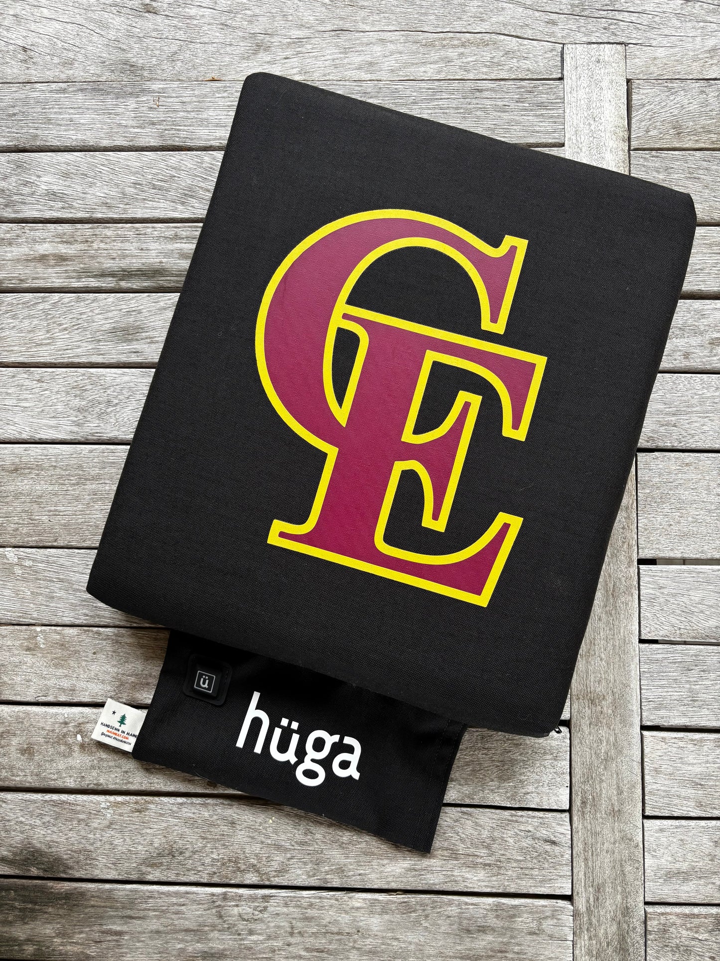 Cape Elizabeth Black Cordura / White Logo