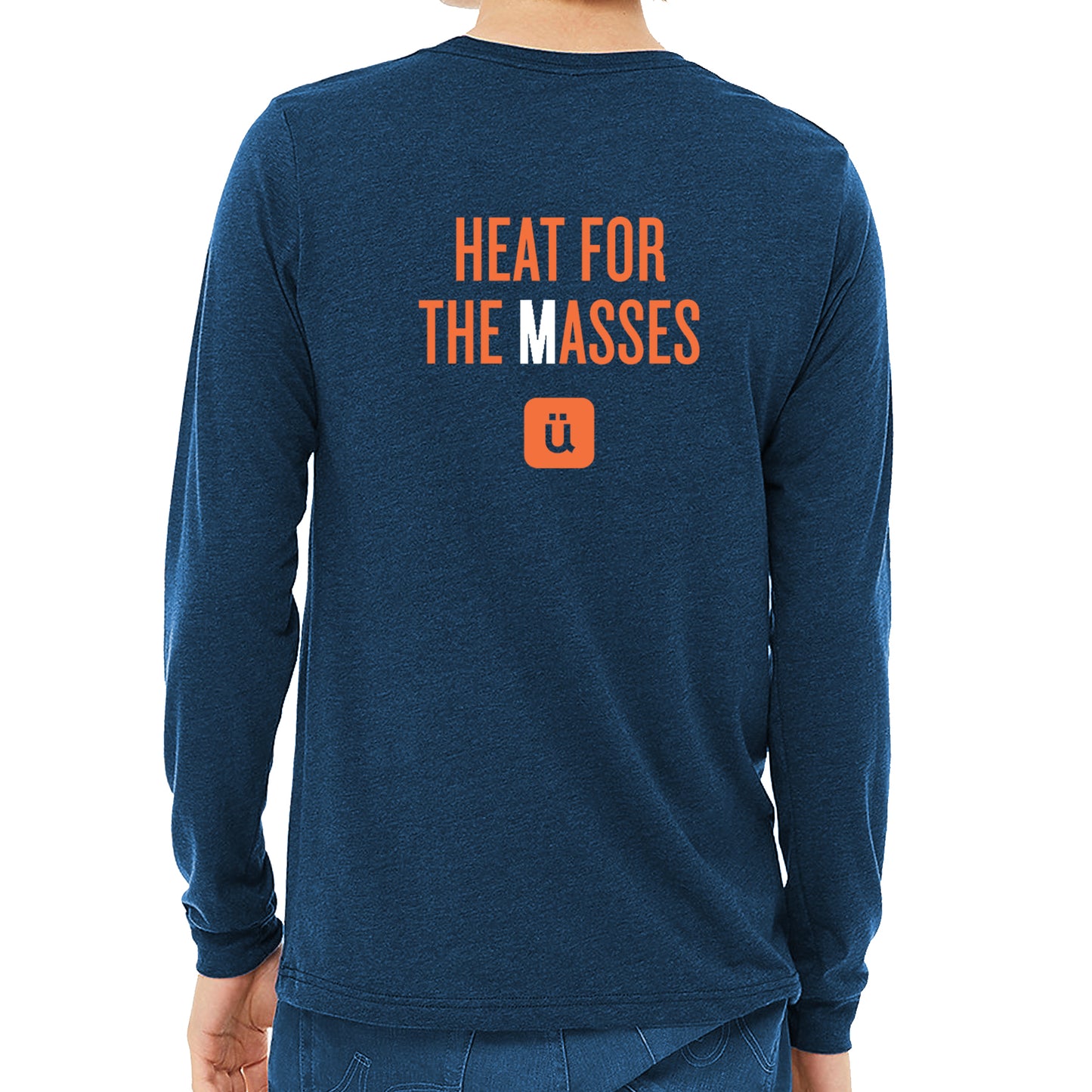Unisex hüga long sleeve shirt / HEAT FOR THE MASSES