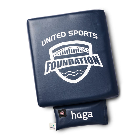 United Sports Foundation Marine Navy Vinyl / White Logo