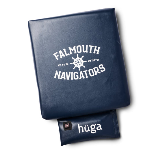 Falmouth Marine Navy Vinyl / White Logo
