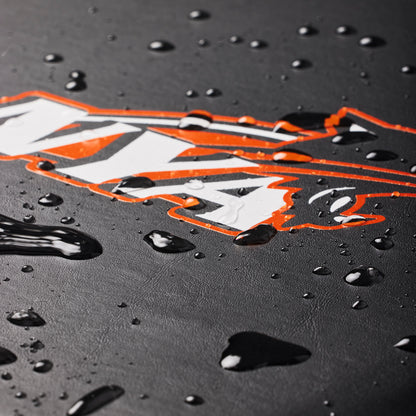 North Yarmouth Academy Black Vinyl / Orange & White Logo