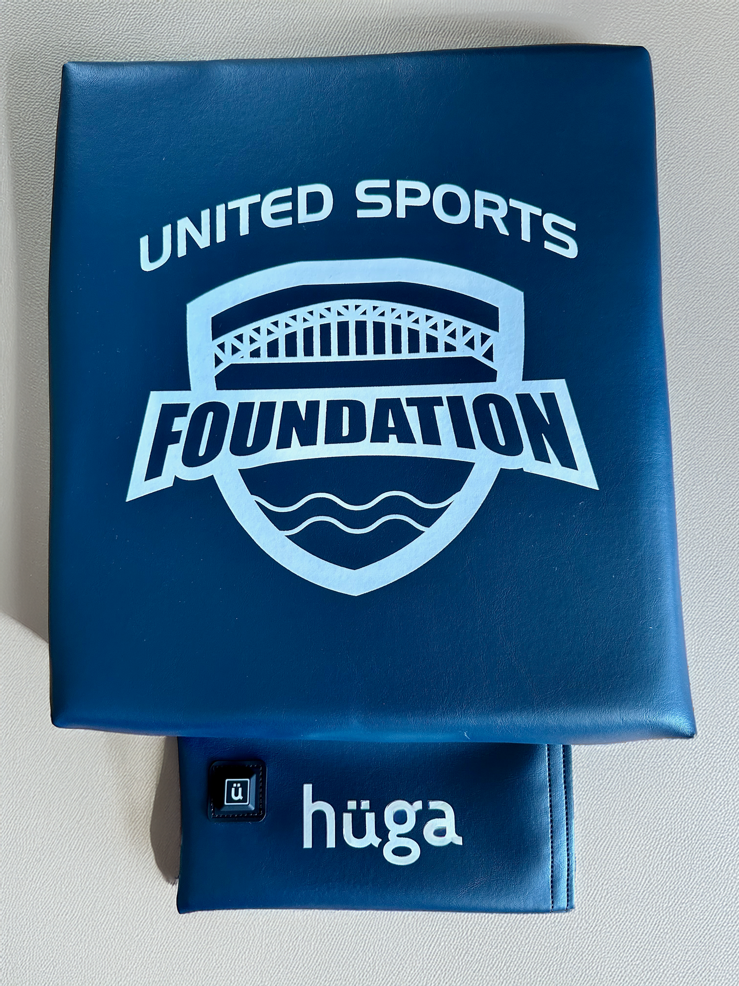 United Sports Foundation Marine Navy Vinyl / White Logo